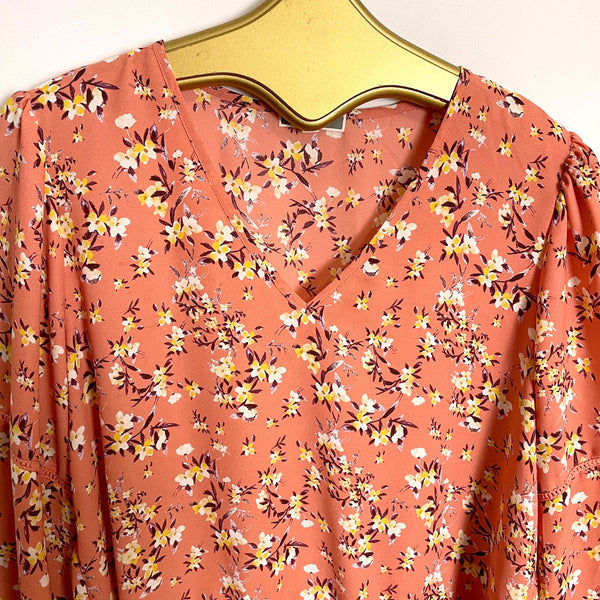 Floral pullover top by Pleione - size L - NextStage Vintage