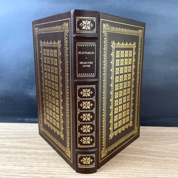 Selected Lives - Plutarch - Franklin Library - 1982 - NextStage Vintage