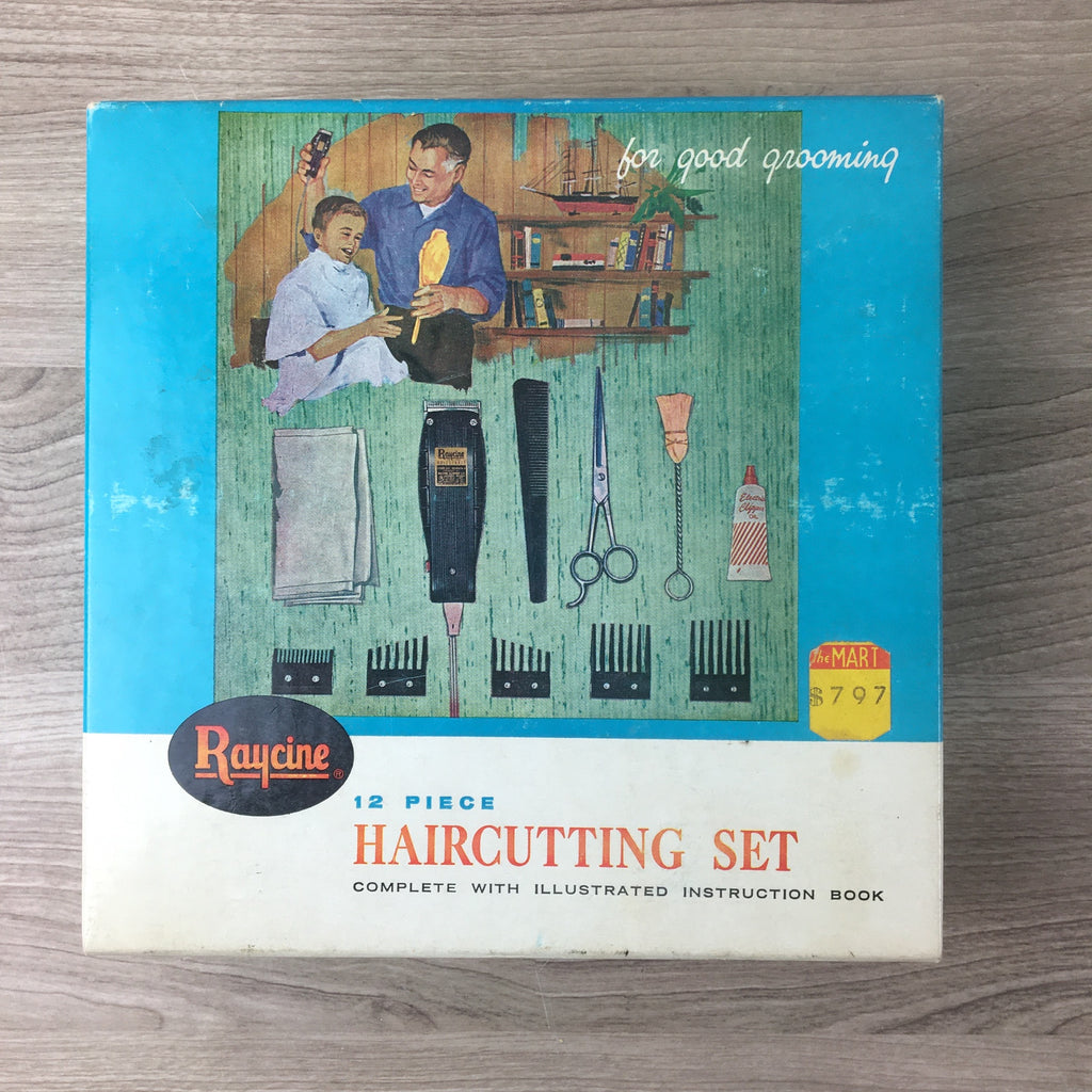Raycine Haircutting set - Model 274-02 - vintage 1950s-1960s - NextStage Vintage