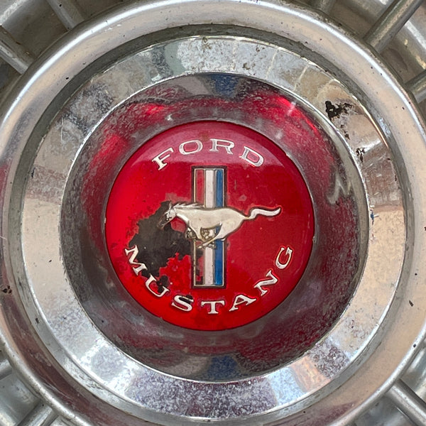 1969 Ford Mustang Grande hubcap - genuine vintage Mustang parts - NextStage Vintage