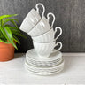 Johnson Bros Regency china cups, saucers and side plates - made in England - 12 pc. - NextStage Vintage