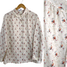1980s lace trimmed floral blouse by Rejoice - size 2X - NextStage Vintage