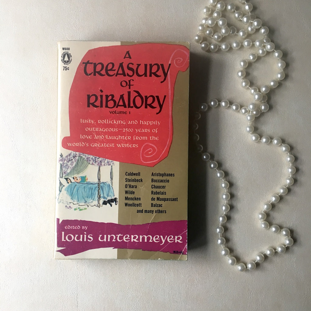A Treasury of Ribaldry Vol. 1 - Edited by Louis Untermeyer - 1956 softcover - NextStage Vintage