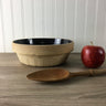 Roseville Progressive Pottery - Twentieth Century German acid proof stoneware baking bowl - 9" - NextStage Vintage