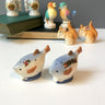 Novelty salt and pepper shakers made in Occupied Japan - 1940s vintage - NextStage Vintage