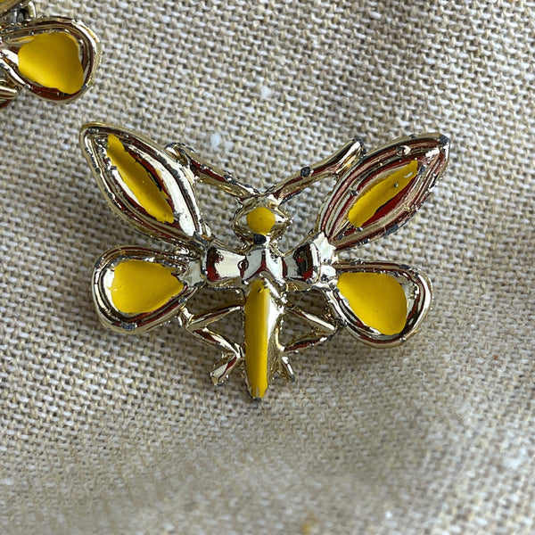 Insect scatter pins - 1960s dime store vintage costume jewelry - NextStage Vintage