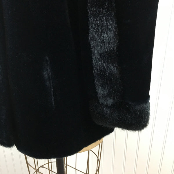 Faux fur jacket - Sealane by Hillmore - 1960s vintage jacket size M-L - NextStage Vintage