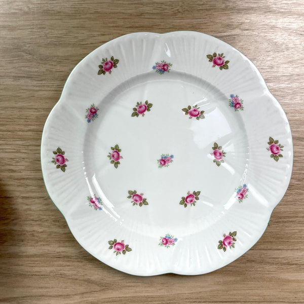 Shelley Rosebud luncheon set - Dainty shape - vintage English china - NextStage Vintage