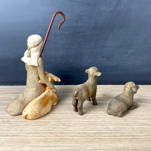 Willow Tree Susan Lordi  Shepard and Stable Animals set - 2002 - NextStage Vintage