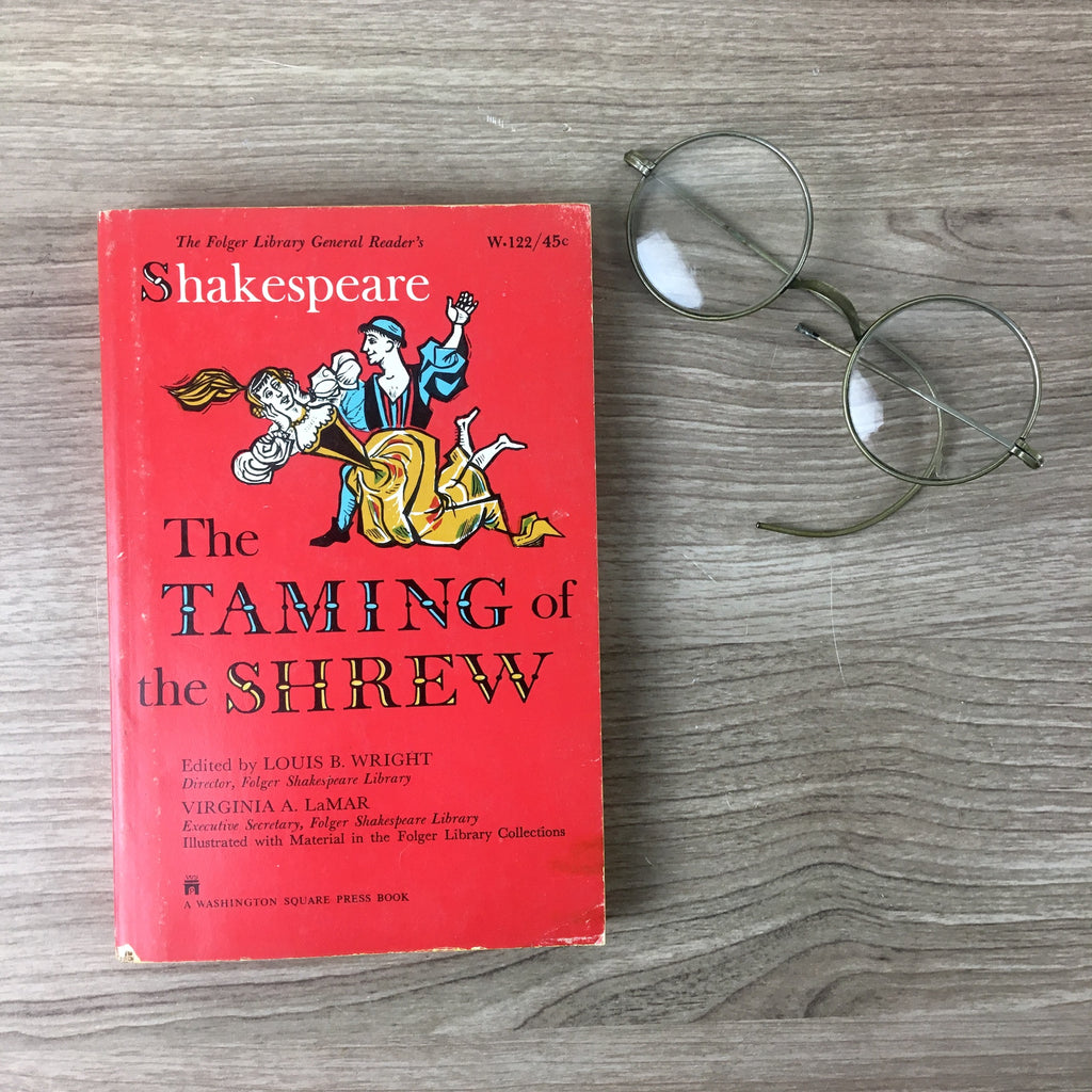 The Taming of the Shrew - Folger Library General Reader's Shakespeare - Washington Square Press - 1963 - NextStage Vintage