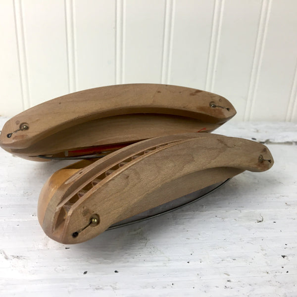 R.G. Pratt loom weaving shuttle #134 - a pair - NextStage Vintage