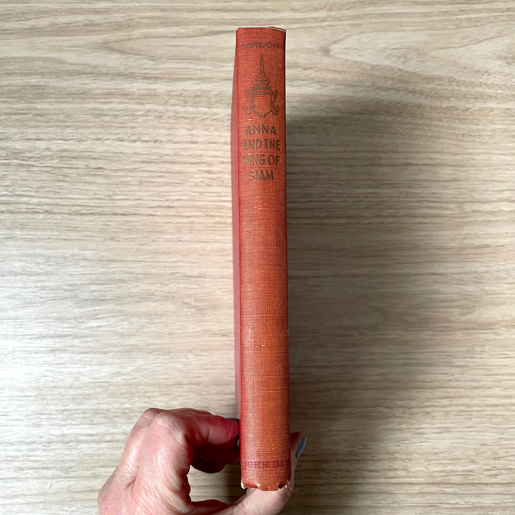 Anna and the King of Siam by Margaret Landon - 1944 hardcover - second printing - NextStage Vintage