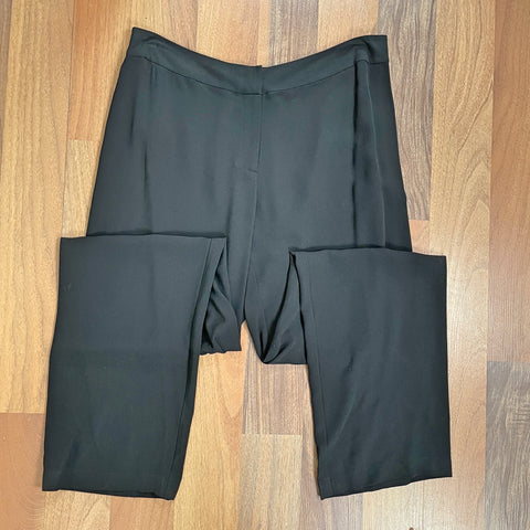 Eileen Fisher black silk pants - size medium - NextStage Vintage
