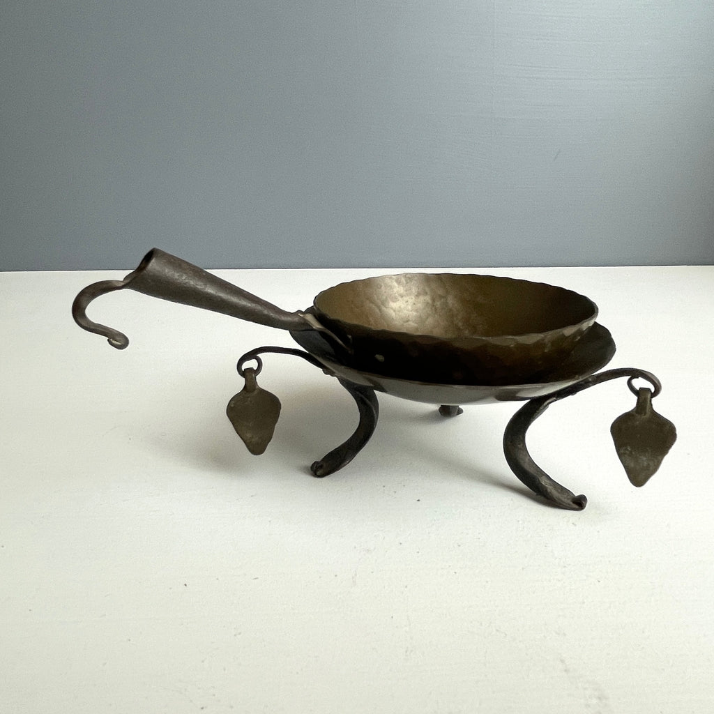 Miniature Wok Copper | Vintage Toy Cookware