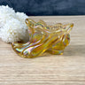 Fenton carnival glass slipper - signed S. Allman - vintage Fenton - NextStage Vintage