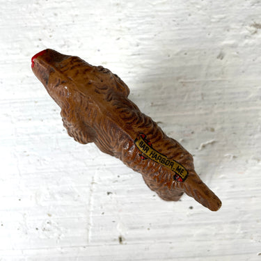 Bar Harbor ME souvenir spaniel - vintage resin dog - NextStage Vintage