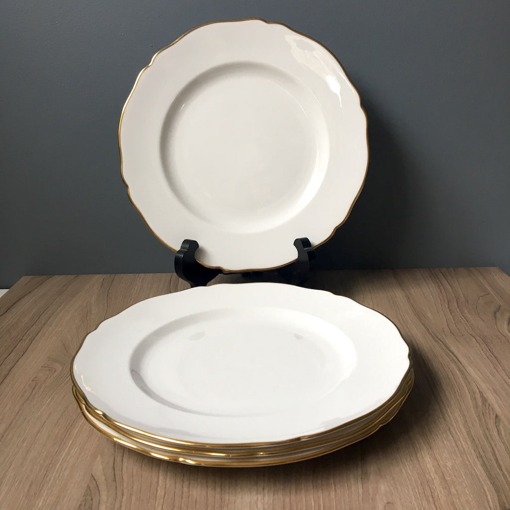 Spode Nordic pattern dinner plates - set of 4 - 1960s china - NextStage Vintage
