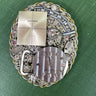 Artisan steampunk brooch by Lesli Mones - vintage watch parts - NextStage Vintage