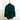 1980s acrylic black and jade patterned sweater by Stefano International -  size L - NextStage Vintage