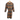 Vintage 1970s floral striped long sleeved dress - size large - NextStage Vintage