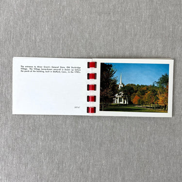 Old Sturbridge Village souvenir print book - vintage 1950s souvenir - NextStage Vintage