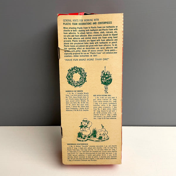 Holiday House Christmas Decorations - vintage Christmas craft packaging - NextStage Vintage