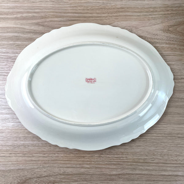 Syracuse China Suzanne medium and large platters - vintage china - NextStage Vintage