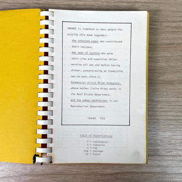 Savory Selections from SWANEE - Social Club of the New England Electric System - vintage community cookbook - NextStage Vintage