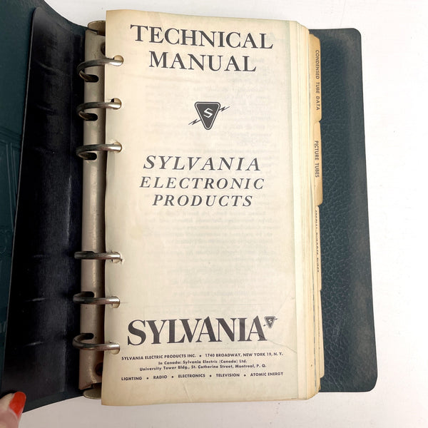 Technical Manual Sylvania Electronic Products - 10th edition, 4th printing, 1958 - NextStage Vintage