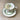 Syracuse Rosalie demitasse cup and saucer - Federal shape - NextStage Vintage