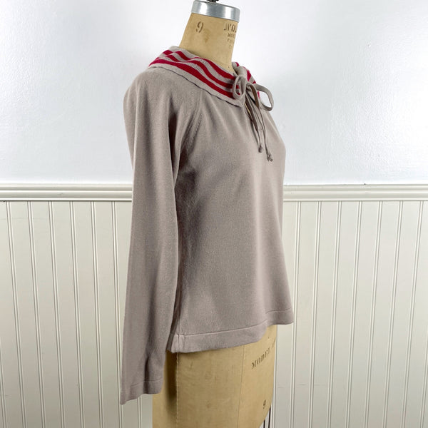 Vintage sweater with sailor collar and raglan sleeves by Talbot - size 36 - NextStage Vintage