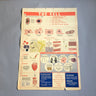 The Cell school health wall chart - W. M. Welch Manufacturing Company - 1946 vintage - NextStage Vintage