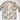 1980s linen blend floral blazer with rolled sleeves - size L - NextStage Vintage