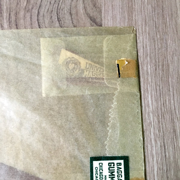 University of Massachusetts baggage stickers sealed in original package - vintage college ephemera - NextStage Vintage