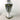 Painted floral urn table lamp with pilasters with faces - 1930s vintage - NextStage Vintage