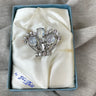 Sterling Van Dell crown pin / pendant - 1940s vintage - NextStage Vintage