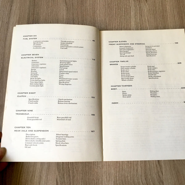 Volkswagen Service Repair Handbook - Transporter 1961-1972 - Clymer Publications 1972 - NextStage Vintage