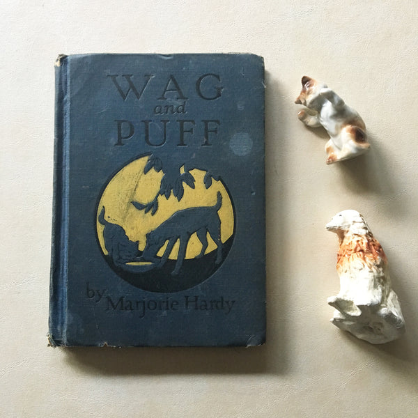Wag and Puff by Marjorie Hardy - 1927 early reader - NextStage Vintage