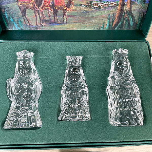 Waterford Marquis The Three Wise Men - in box - NextStage Vintage