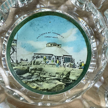 Whiteface Mountain Highway NY Summit House ashtray - 1950s vintage - NextStage Vintage