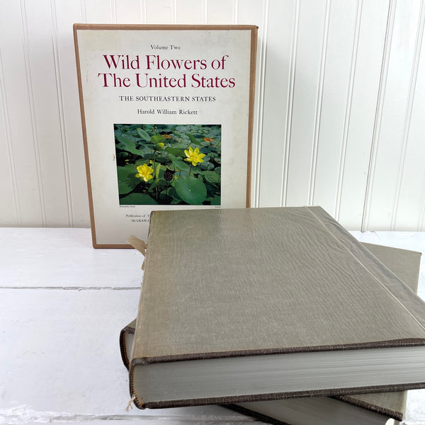 Wild Flowers of The United States - Vol 2. The Southeastern States - Harold William Rickett - first edition - NextStage Vintage