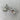 Wishbones with rhinestones clip on earrings - 1960s vintage - NextStage Vintage