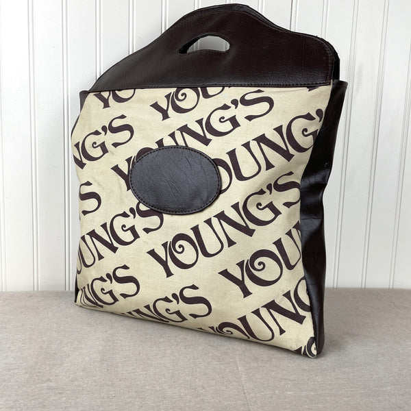 1970s Young's Department Store tote - Charleston, WV - NextStage Vintage