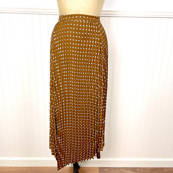 Zara polka dot accordian pleated skirt - size XL - NextStage Vintage