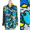 1960s flower print shirt from Fabulous Zayre - size women's large - NextStage Vintage